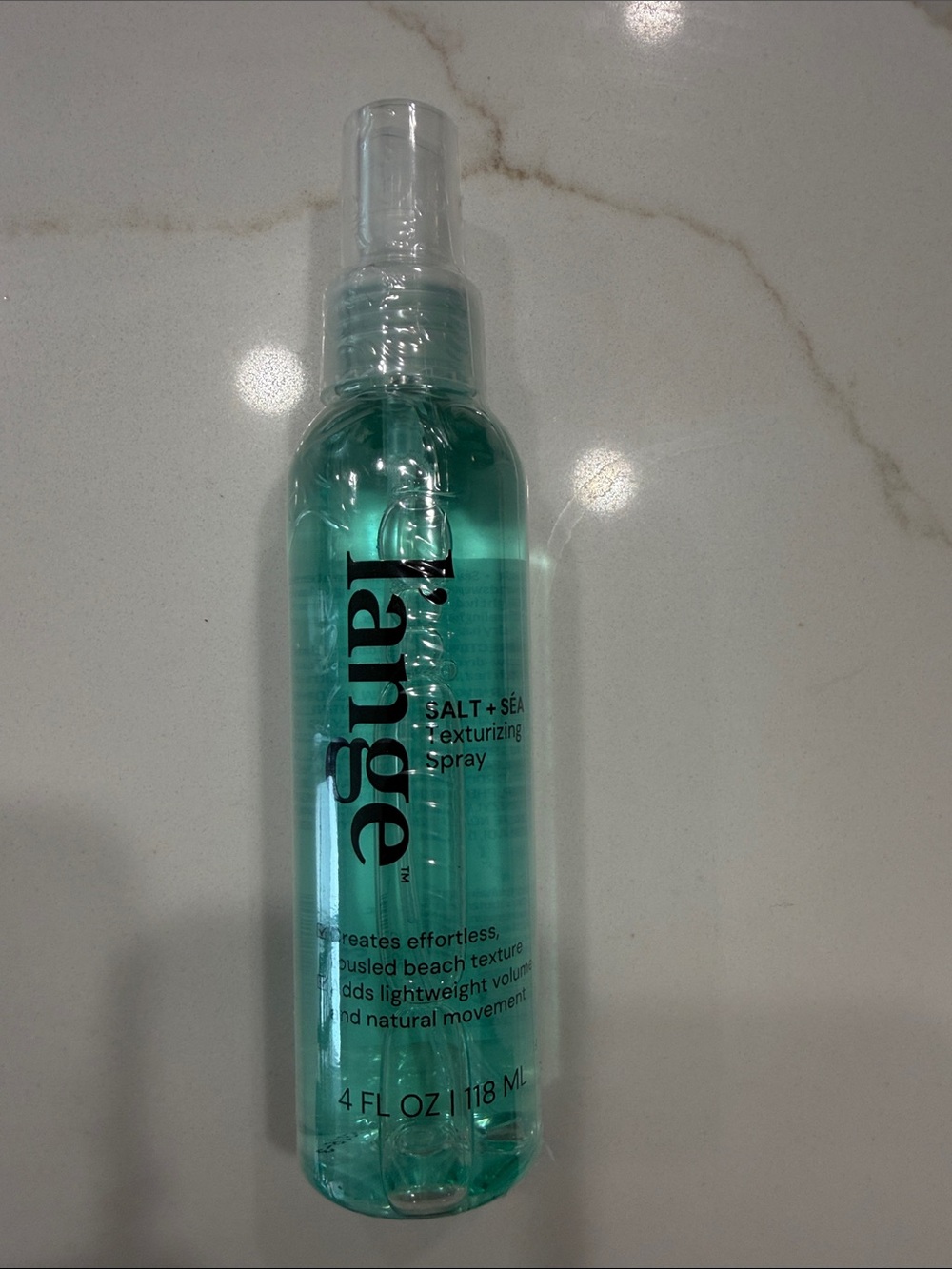 L’ange Salt + Sea Texturizing Spray - Aqua Bottle